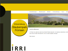 Tablet Screenshot of irri-immob.ch